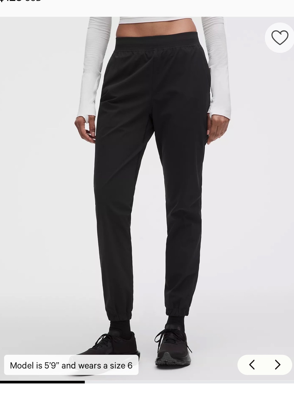 Lululemon Adapted State High Rise Joggers